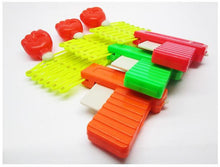 Load image into Gallery viewer, 2Pcs S 3 pcs Plastic Magic telescopic fist gun spring elastic gun, children's toy gun AZ2209
