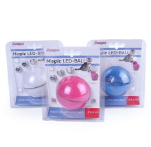 Load image into Gallery viewer, blue Electric laser Pet Cat toy, Led Luminous Random Ball Laser Funny Cat Ball AZ18386