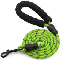 Load image into Gallery viewer, 2Pcs S green Pet leash, reflective nylon rock climbing round rope dog leash, dog leash AZ19392