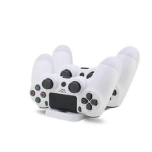 Lade das Bild in den Galerie-Viewer, white PS4 Controller Wireless Charger,PS4 Dual Handle Charger,Usb Charging Dock Station Stand AZ19827