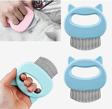 Load image into Gallery viewer, 2Pcs blue Special hair stripper for dogs and cats, pet long hair and short hair comb AZ21929