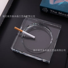 Load image into Gallery viewer, Ashtray Glass Enterprise Office Club KTV Hotel Free Printing Logo, Ashtray