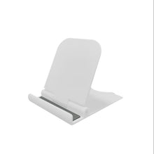 Load image into Gallery viewer, 2Pcs white Universal mobile phone tablet desktop stand, foldable plastic mobile phone stand AZ19077