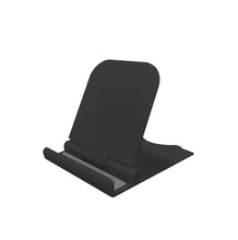 Load image into Gallery viewer, 2Pcs black Universal mobile phone tablet desktop stand, foldable plastic mobile phone stand AZ19073