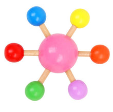 Load image into Gallery viewer, 2Pcs pink Fingertip Top Colorful Spinning Top,Wooden Fun Leisure Decompression Toy AZ12046