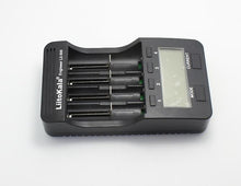 Lade das Bild in den Galerie-Viewer, 18650/26650 Lithium battery charger with split capacity with LCD display AZ2030