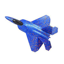 Load image into Gallery viewer, blue foam fighting Aircraft, model aircraft, children's gliding fighter AZ2017