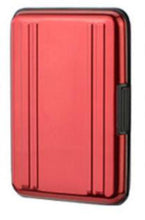 Lade das Bild in den Galerie-Viewer, 2Pcs red 8SD+8TF Card box multi-use aluminum memory card travel storage box AZ1734