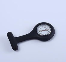 Load image into Gallery viewer, 2Pcs royal blue Doctor Nurse Silicone Pocket Brooch Fob Watch Quartz Watch AZ10187