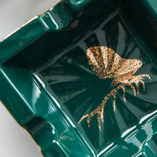 Lade das Bild in den Galerie-Viewer, Ashtray Ceramic Decorative Ash Tray Creative Household Square Cigar Ceramic Ashtray