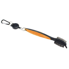Lade das Bild in den Galerie-Viewer, 2PCs Golf Swing Trainer Clubs Two-Sided Brush Golf Cleaning Utility Brushes