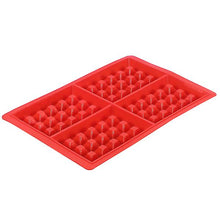 Load image into Gallery viewer, 2Pcs 5 hearts mold Silicone square heart shaped waffle cake mold AZ13285