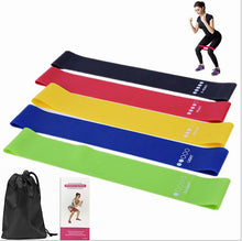 Load image into Gallery viewer, 3pcs yellow Fitness Yoga Latex 600 Loop Tension Band AZ12733