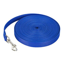 Load image into Gallery viewer, 3m*2cm blue 50m pet dog leash,outdoor tracking leash For Large Dogs AZ245