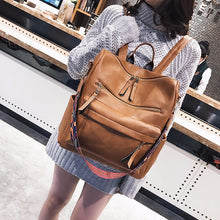 Load image into Gallery viewer, Backpack Large Capacity Preppy Style Travel Leisure High Medium and Large Fashion Backpack