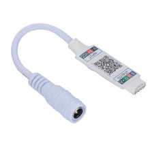 Lade das Bild in den Galerie-Viewer, 2Pcs white Wifi Mini Rgb Bluetooth Controller, Dc 5v, 12v, 24v, Mini Music Bluetooth AZ12365
