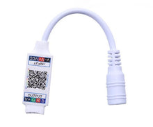 Lade das Bild in den Galerie-Viewer, 2Pcs white Wifi Mini Rgb Bluetooth Controller, Dc 5v, 12v, 24v, Mini Music Bluetooth AZ12365