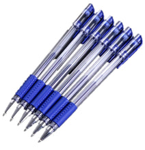 Load image into Gallery viewer, 10 Pcs blue pens Writing Nib Rod Erasable Ballpoint, Blue Black Ink Refill Pen For School AZ15279