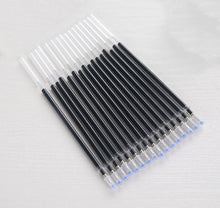 Load image into Gallery viewer, 10 Pcs black pens Writing Nib Rod Erasable Ballpoint, Blue Black Ink Refill Pen For School AZ15278