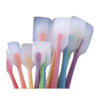 Lade das Bild in den Galerie-Viewer, 2Pcs orange Translucent High Temperature, Nonstick Silicone Mixing Baking Tool cream spatula AZ19751