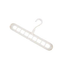Load image into Gallery viewer, 10pcs white Indoor hangers, household multifunctional hangers, balcony drying racks AZ12957