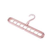 Load image into Gallery viewer, 10pcs pink Indoor hangers, household multifunctional hangers, balcony drying racks AZ12959
