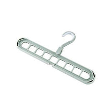 Load image into Gallery viewer, 10pcs green Indoor hangers, household multifunctional hangers, balcony drying racks AZ12960