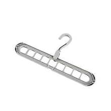 Load image into Gallery viewer, 10pcs gray Indoor hangers, household multifunctional hangers, balcony drying racks AZ12948