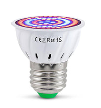 Lade das Bild in den Galerie-Viewer, 2Pcs E27 60 LEDs LED Grow Light Bulb For Indoor Plants,Full Spectrum Garden Decoration Lamp AZ1244