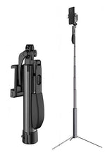Load image into Gallery viewer, 110 cm single fill light Wireless bluetooth tripod selfie stick remote control video balance stable handle selfie stick AZ12660