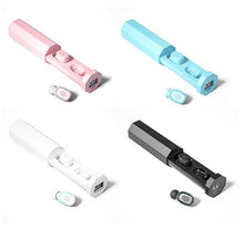 Load image into Gallery viewer, white Bluetooth 5.0 Headphones TWS Earbuds Wireless Headset Stereo Sports Earbuds AZ11171