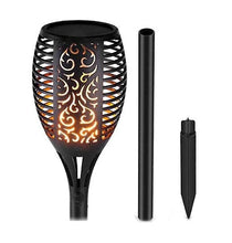 Lade das Bild in den Galerie-Viewer, 1pcs 12 Led Solar Flame Lights Outdoor, Ip65 Waterproof Solar Garden Light AZ19875