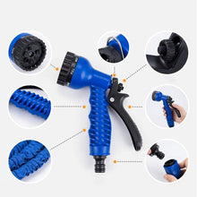 Load image into Gallery viewer, 100ft orange 25ft-100ft Expandable Flexible Garden Hose Water Pipe With Spray Gun AZ23030