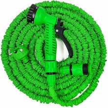Load image into Gallery viewer, 100ft green 25ft-100ft Expandable Flexible Garden Water Pipe With Spray Gun AZ21