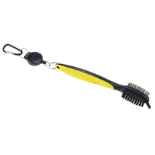 Lade das Bild in den Galerie-Viewer, 2PCs Golf Swing Trainer Clubs Two-Sided Brush Golf Cleaning Utility Brushes