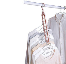 Load image into Gallery viewer, 10pcs gray Indoor hangers, household multifunctional hangers, balcony drying racks AZ12948
