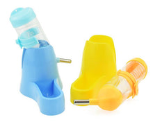 Lade das Bild in den Galerie-Viewer, 125ml yellow 3 in 1Hamster plastic waterer, Automatic Feeding Device,food bowl, sleeping nest AZ13348