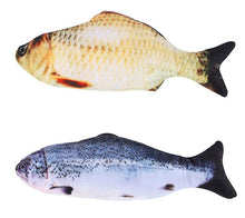 Load image into Gallery viewer, 3# Cat toy USB charging simulation fish catnip electric toy fish AZ10615