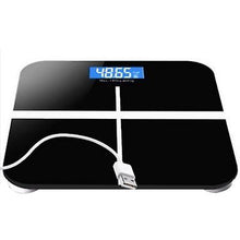 Load image into Gallery viewer, 26*26cm gold Rechargeable household electronic LCD digital weighing scale AZ18964
