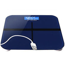 Load image into Gallery viewer, 26*26cm gold Rechargeable household electronic LCD digital weighing scale AZ18964