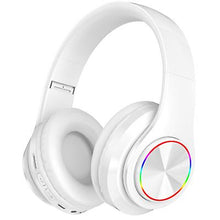 Load image into Gallery viewer, white LED Wireless Earphones Foldable Bluetooth 5.0 Headset Stereo Headphones With Mic AZ10638
