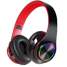 Load image into Gallery viewer, blue LED Wireless Earphones Foldable Bluetooth 5.0 Headset Stereo Headphones With Mic AZ10636