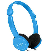 Load image into Gallery viewer, black Kids Wire Headphones on Ear Foldable Stereo Headset for Kids Earphone AZ16560