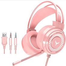 Load image into Gallery viewer, black 3.5mm Gaming Headset MIC LED Headphones for PC Laptop PS4 Slim PS5 Xbox One AZ10562