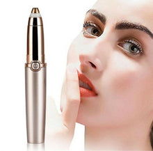 Load image into Gallery viewer, MUZXR- 2Pcs Electric Eyebrow Trimmer Lipstick Pen Eyebrow Epilator Hair Removal AZ19564 HZP
