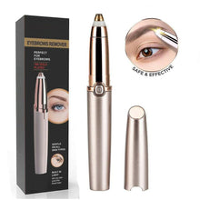 Load image into Gallery viewer, MUZXR- 2Pcs Electric Eyebrow Trimmer Lipstick Pen Eyebrow Epilator Hair Removal AZ19564 HZP