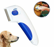 Lade das Bild in den Galerie-Viewer, Pet Dog Nit Electric Head Lice Removal Treatment Chemical Eliminate Vacuum Comb