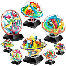 Lade das Bild in den Galerie-Viewer, 19*19cm 138 levels Challenge Orbit Maze Ball Game 3D Maze Ball Children's Educational Toys Magic Maze Ball AZ11695