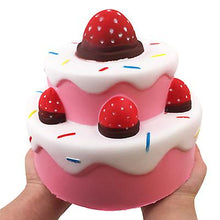 Load image into Gallery viewer, 20*17*14cm Slow rebound Oversized Strawberry cake squishy,stress-relieving toy for kids,adult AZ16493