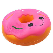 Lade das Bild in den Galerie-Viewer, 25cm*25cm*9.5cm pink Slow rebound super-large donut squishy, a stress-relieving toy AZ22228